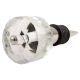 Clear Fine Cut Glass Wine Stopper