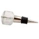 Clear Fine Cut Glass Wine Stopper
