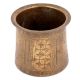 Bronze Finely Engraved Panchamrita Cup