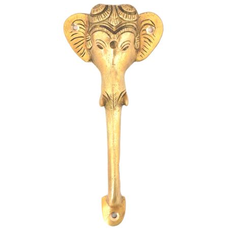 Brass Elephant Handle With Long Ears