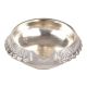 Etched Brass Kuber Diya With Silver Polish