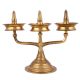 Brass Oil Lamp With Three Diyas