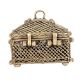 Bronze Rectangular Dhokra Art Jewellery Box