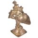 Brass Oil Lamp Lady Holding Diya In Her Hand