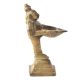 Brass Lady Holding Oil Lamp Diya