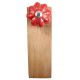 Red Golden Leaf Big Ceramic Wooden Door Stopper