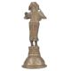 Bronze Lady Holding A Diya In Her Hand With a Vintage Look