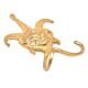 Brass Joker Face Wall Hook With 2 Hooks