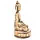 Bronze Buddha Sitting On A Raised Platform
