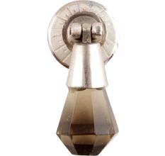 Champagne Octagon Glass Pull Wardrobe Knob Online