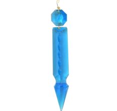Blue  Crystal Beads Garland Chandelier Hanging