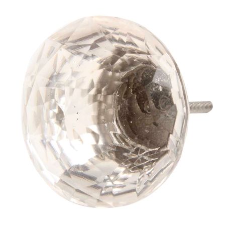 Clear Big Dome Drawer Knob