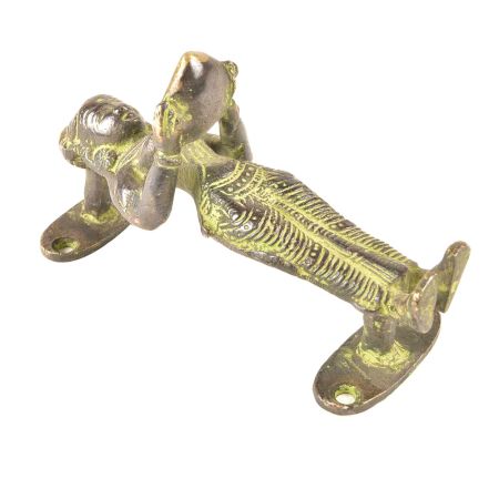 Handmade Brass Dhokra Tribal Door Handle