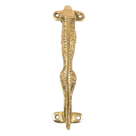 Brass Jaquar Door Cupboard Handle Puller