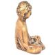 Brass Meditating Buddha Statue
