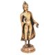 Brass Standing Buddha Statue