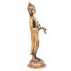 Brass Standing Buddha Statue