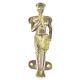 Brass Tribal Man Door Handle