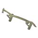 Brass Patina Horse Door Handle