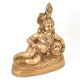 Brass Sitting Makhan Eating Krishna Idol