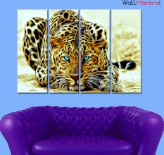 Leopard Premium Quality Canvas Wall Hanging