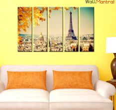 Eiffel Tower Premium Quality Canvas Wall Hanging