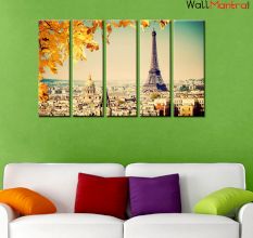 Eiffel Tower Premium Quality Canvas Wall Hanging