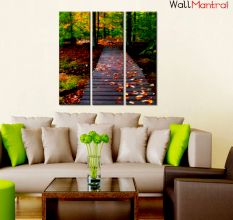 Autumn Forest Premium Quality Canvas Wall Hanging
