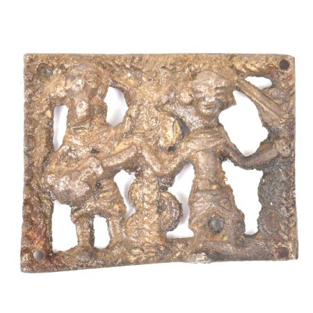 Brass Tribal Styled Music Group Wall Hanging