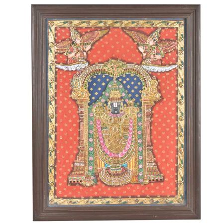 Balaji Tanjore Painting With Frame