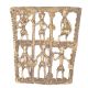 Several  Brass Human Structures Wall Hanging
