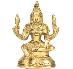 Brass Lakshmi Figurine