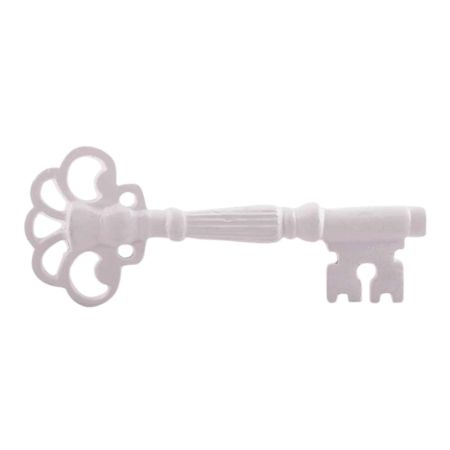 White Iron Wardrobe Handle