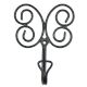 Butterfly Wrought Iron Wall Hook(Set of 2 Pieces)