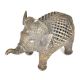 Brass Dhokra Tribal Art Elephant With Patina