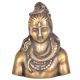 Brass Half Body Shiva Wall Art