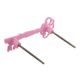 Pink Iron Door Handles