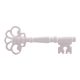 White Iron Wardrobe Handle