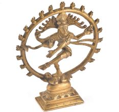 Brass Natraja Dancing Handmade Statue