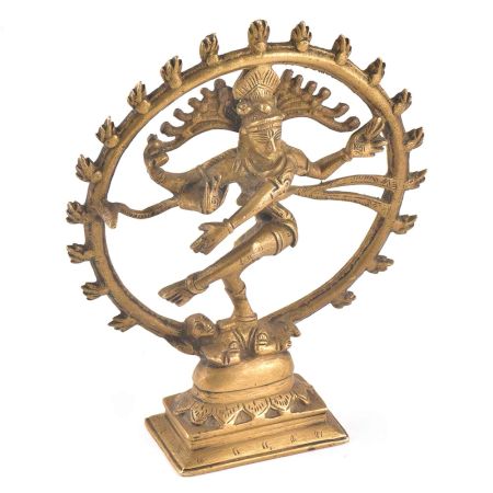 Brass Natraja Dancing Handmade Statue