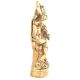 Handcrafted Brass Hanuman Statue Holding Mountain Of Herbs