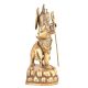 Brass Lord Shiva Standing Statue With Nandi