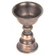 Vintage Embossed Cup Shaped Copper Incense Burner