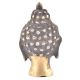 Lord Buddha Head Statue In Brass