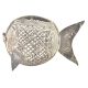 Brass Tribal Fish Pen Stand Napkin Holder
