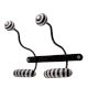 Hat And Coat Striped Ceramic Hooks
