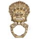 Brass Vajra Mahakala Buddha Head Door Knocker Ring