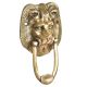 Brass Lion Head Door Knocker Ring