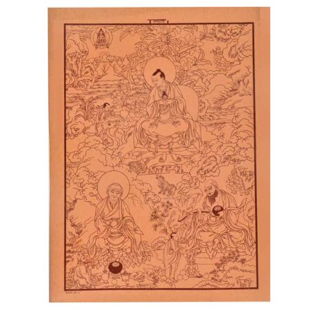 The Life of Gautama Buddha Art Print