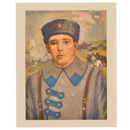 Print Of A Russian Military Soldier